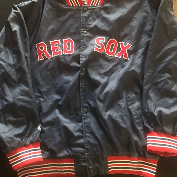 Boston Red Sox Dugout Jacket Majestic Major League Baseball